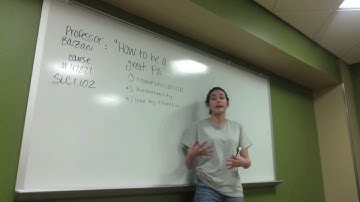 Peer Advisor Application Video