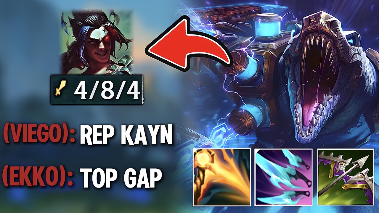 Wild Rift: PUNISHING KAYN TOP WITH CRIT RENEKTON BUILD 😈