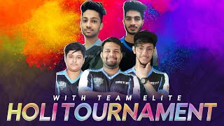 Enjoy Holi Tournament With Team Elite