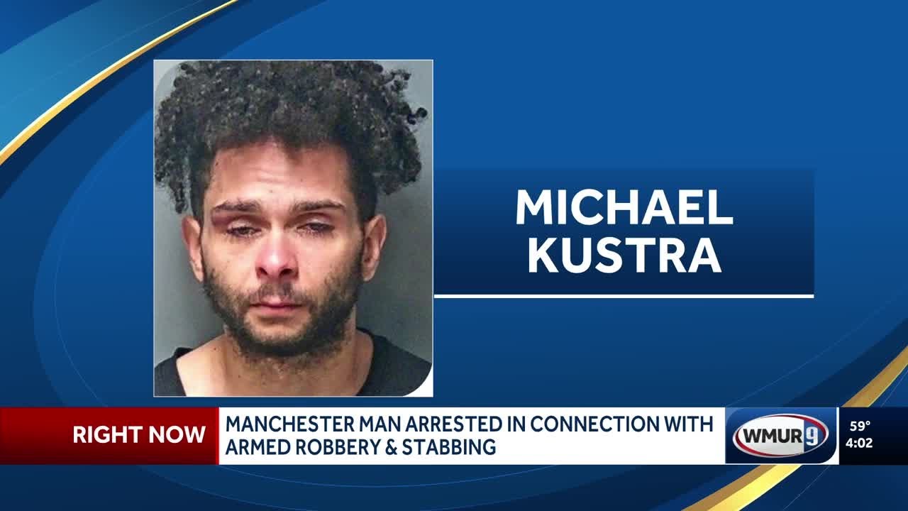 Manchester man arrested in connection with armed robbery and stabbing ...