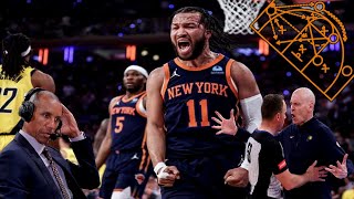 Knicks Playoff Game Film Jalen Brunson Dominates Pacers In The Paint Similar To A Power Forward Pt 2