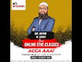 ACCA AAA | Advanced Audit &amp; Assurance | Class 2 | P7 - AAA | Munir Shafi