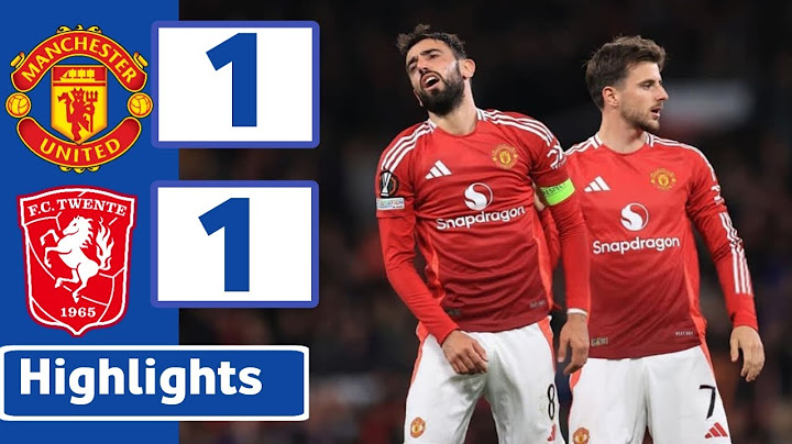 MANCHESTER UNITED VS TWENTE ( 1 1 ) | HIGHLIGHTS | UEFA EUROPA LEAGUE