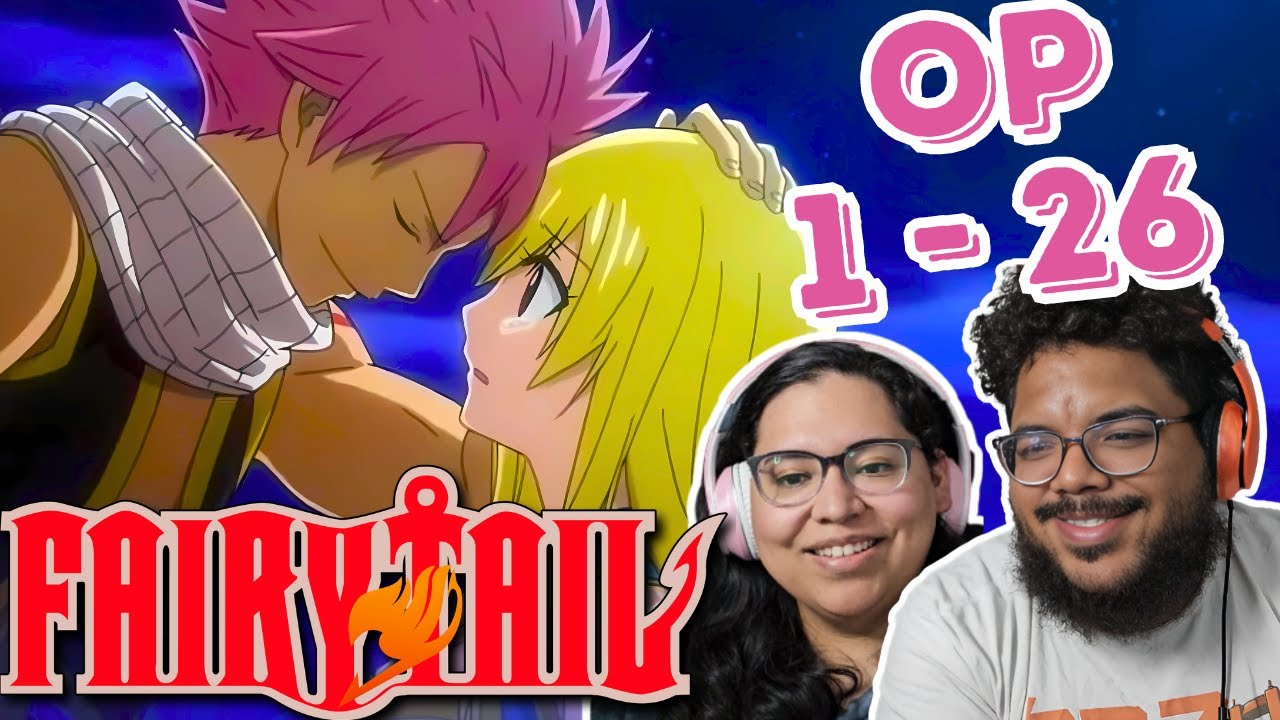 First Time REACTION To All Fairy Tail Openings!