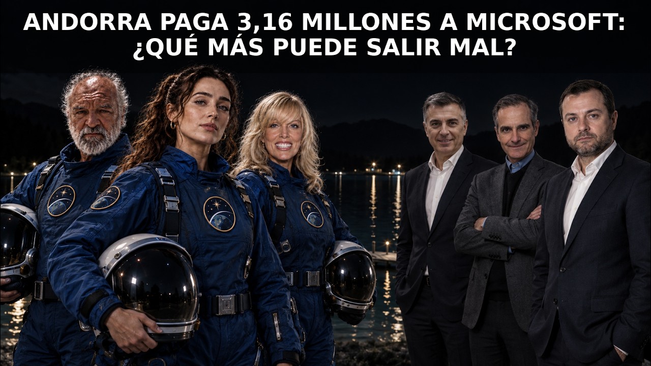 ANDORRA PAGA 3,16 MILLONES A MICROSOFT: ¿QUÉ MÁS PUEDE SALIR MAL?