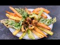 Beignets tempura de legumes ultra croustillants et legers