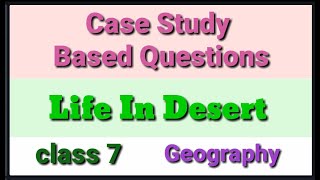 Case study based questions answers class 7 sst/ social science