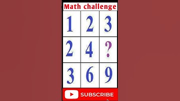 Crack the Code: Math Puzzles for the Brainy!"#youtubeshorts
