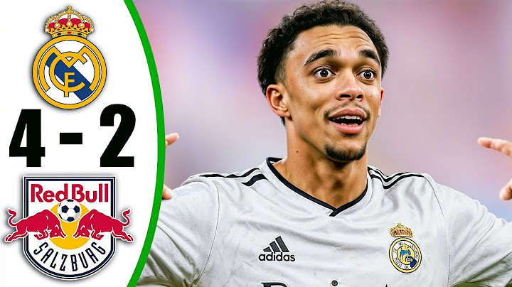Real Madrid vs RB Salzburg 4-2 - All Goals & Highlights - Club World Cup 2025