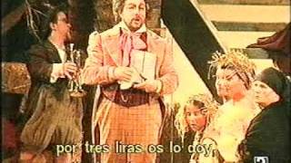 L'elisir d'amore - Donizetti - Madrid 1998. PART 5. Act 1. Udite o rustici.