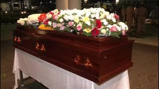 RAILA BODY! READY TO BE TRANSPORTED FROM INDIA TO KENYA FOR BURIL