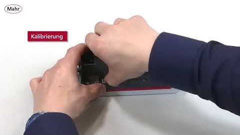 Messtechnik: Rautiefenmessgerät - Messtechnik_Rautiefenmessgerät MahrSurf PS10