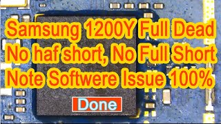 Samsung Dead Solution Samsung 1200y