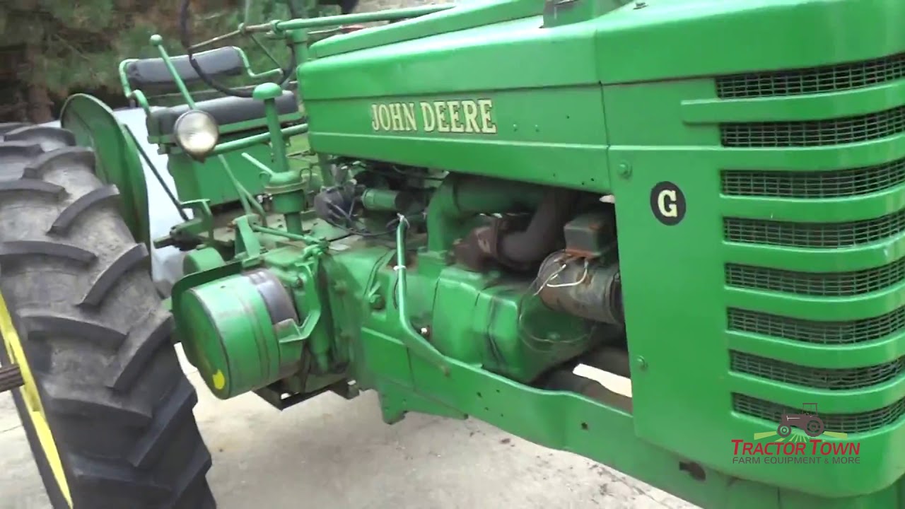 1951 John Deere G For Sale YouTube