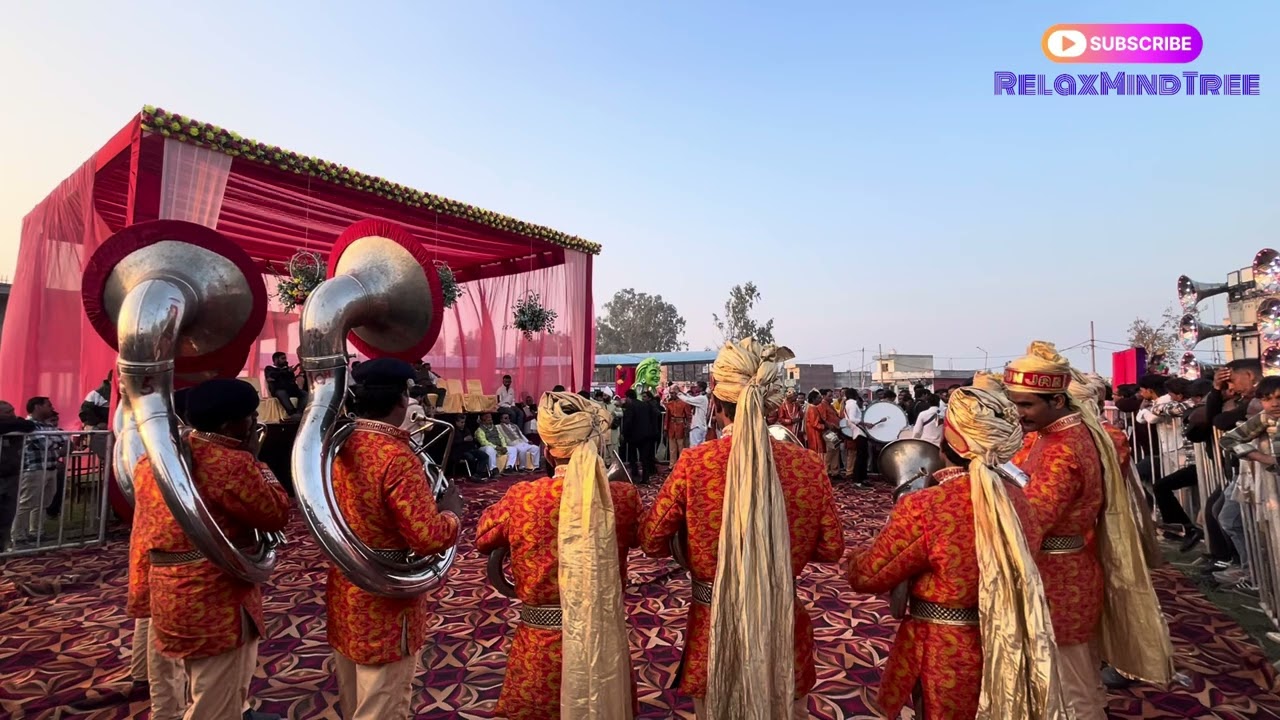 Chal Prem Nagar Jayega 🎷Punjab Band🎺Barara Shivratri-2026🥁RelaxMindTree 