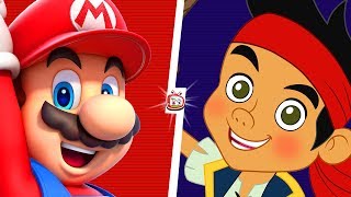 Super Mario Run vs Jake and The Never Land Pirates screenshot 5