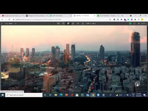 webflow background video toggle play pause button in Hindi/Urdu