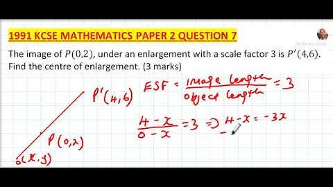 1991 KCSE MATHEMATICS PAPER 2 NO 7