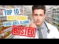 Top 10 misleading food label claims  nutrition labels busted