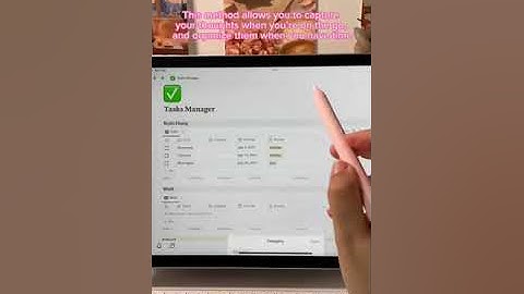 How to organize Tasks in Notion using the Brain Dump method #notion #notiontemplates