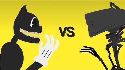 Cartoon cat Vs Howler|From the backrooms| Stick nodes animation