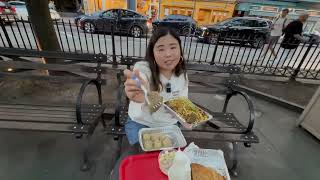 New York хотод байдаг Монгол food truck дээр очиж монгол хоолууд идлээ. (Наадмын хуушуур, бууз 🤤)