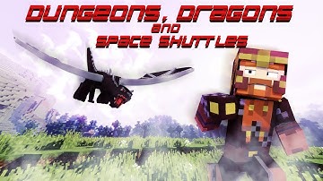 minecraft: Dungeons, dragons, & space shuttles #EP7!| Tinkers construct