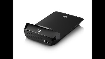 Unboxing: Seagate Backup Plus Portable Thunderbolt Adapter