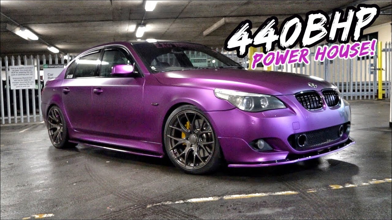 THIS 440BHP HYBRID TURBO BMW 535D PULLS LIKE A FREIGHT TRAIN! - YouTube