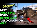Cyberpunk 2077 - Ford Hennessey VelociRaptor 6x6 Car Mod