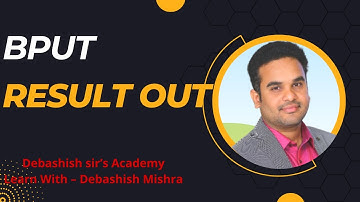 BPUT RESULT OUT. RECHECKING DATE ALSO PUBLISHED.