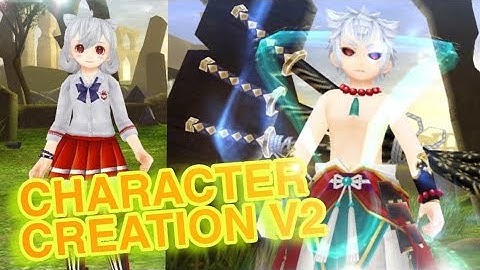 Toram Online - Character Creation V2 | Time to Sell Tattered Catalogs