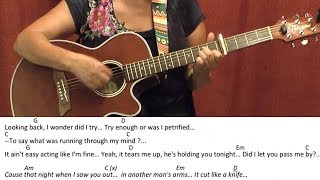 Video-Miniaturansicht von „Roundabouts- Michael Patrick Kelly / Gitarre/Guitar/Tutorial/Cover/Chords/Lyrics/easy“