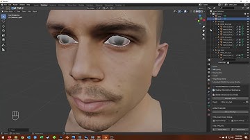 PES 2021 Resizing a head in Blender 2 9x