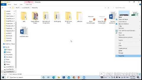 Basic computer check properties any file and folder for blind check properties using screen reader