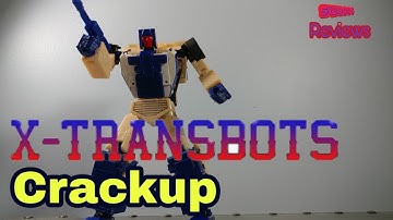 X-transbots Crackup AKA Masterpiece Breakdown Review