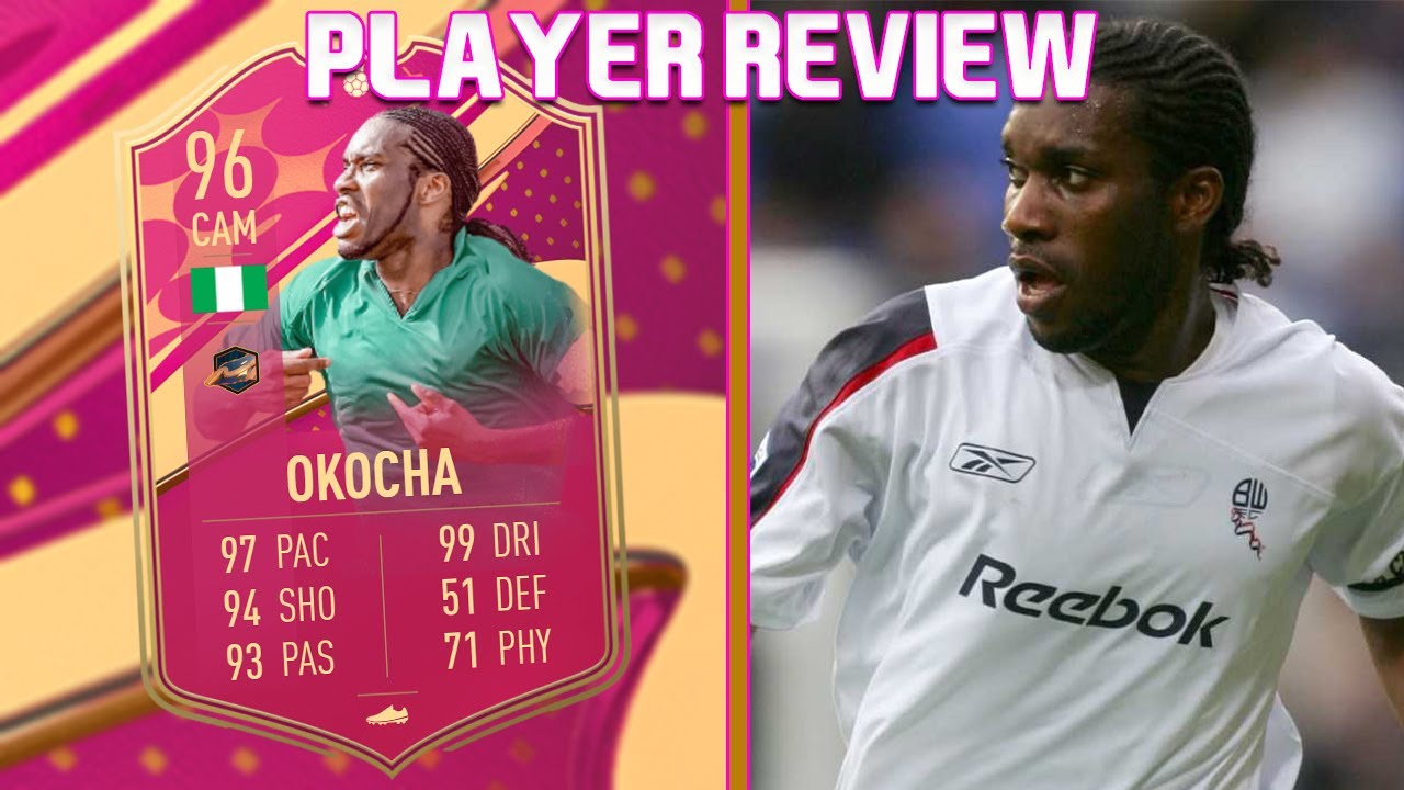 👑 96 FUTTIES HEROES OKOCHA PLAYER REVIEW! FIFA 23 ULTIMATE TEAM - YouTube