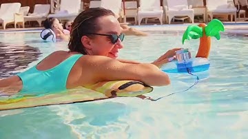 Pool Party Vibes 🌴 | ACQUABOSS Water Hammock Float | Amazon Summer Must-Have