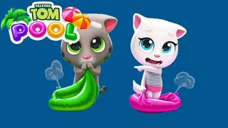 🔥 ZERO MISTAKES POOL CHALLENGE! 🎱💎Talking Tom Pool | Levels 396–415 HD GameplayNo retries. screenshot 2