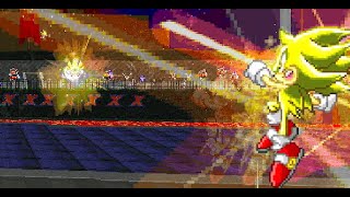 Literally Dragon Ball Z: Budokai Tenkaichi but with X Super Sonic
