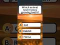 Which Animal Never Stops Growing Teeth? #shorts #usaquiz #funquiz
