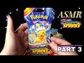 [ASMR] Surging Sparks Pack 3 ⚡️  Pokemon Card Opening ✨ Whispered Lo-fi Tapping