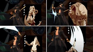 Johnny's Instant Kill on All Characters | Guilty Gear XX Accent Core Plus R