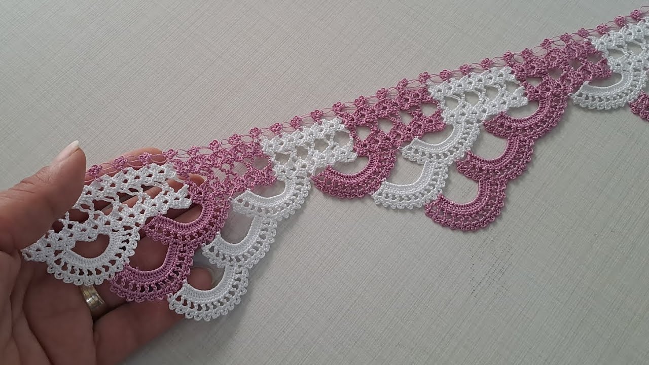 112. Biraz nostalji yapalım. Eskilerden günümüze. Çeyizlik havlu kenarı modeli, en kolayından.