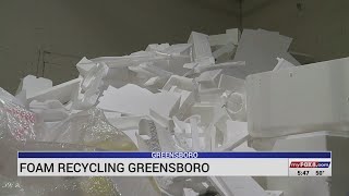 Effort underway to get styrofoam out of Triad landfills, turn it into something useful