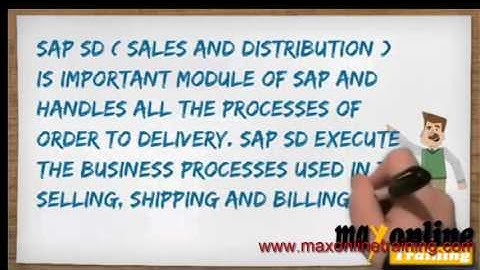 SAP SD Online Training | SAP SD Demo Video | Max OnlineTraining
