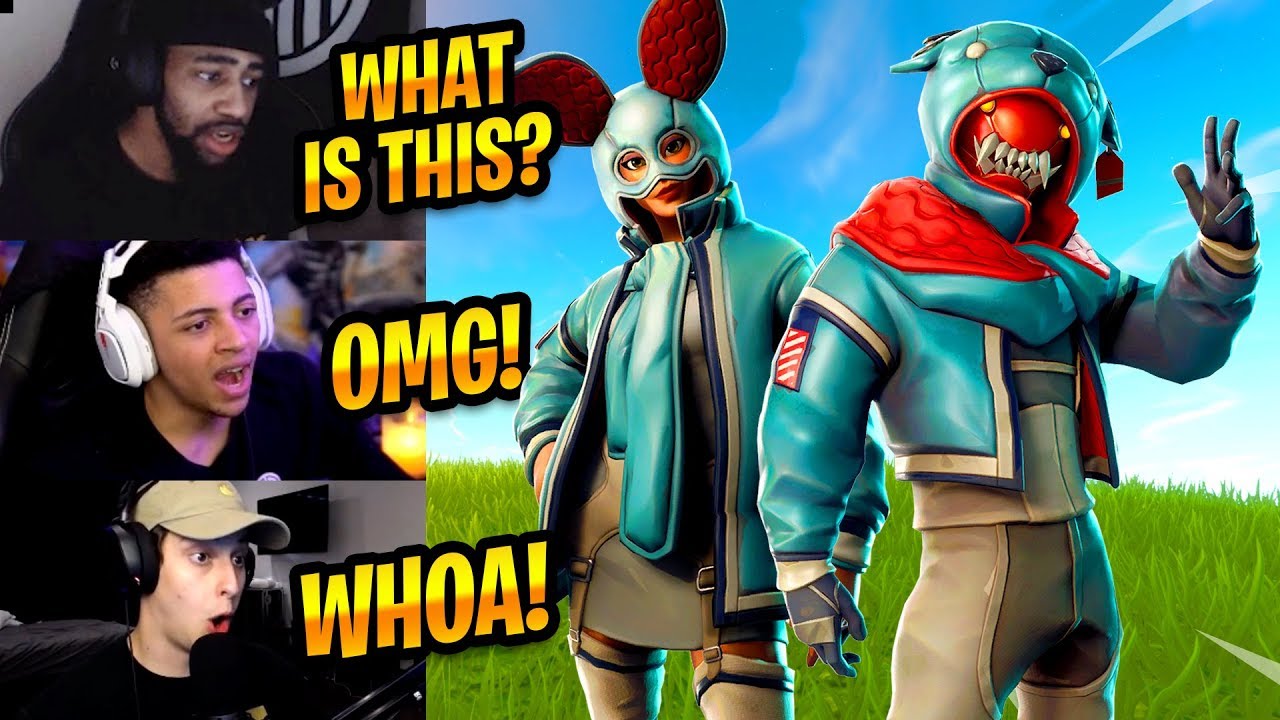 STREAMERS REACT TO *NEW* FLAPJACKIE & GROWLER SKINS - Fortnite Best & Funny Moments 