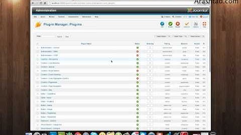 Lesson 17 - Joomla! Plugins