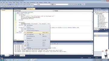 8. Cara Membuat Kode Otomatis VB Net / How To Make Automatic Code VB Net