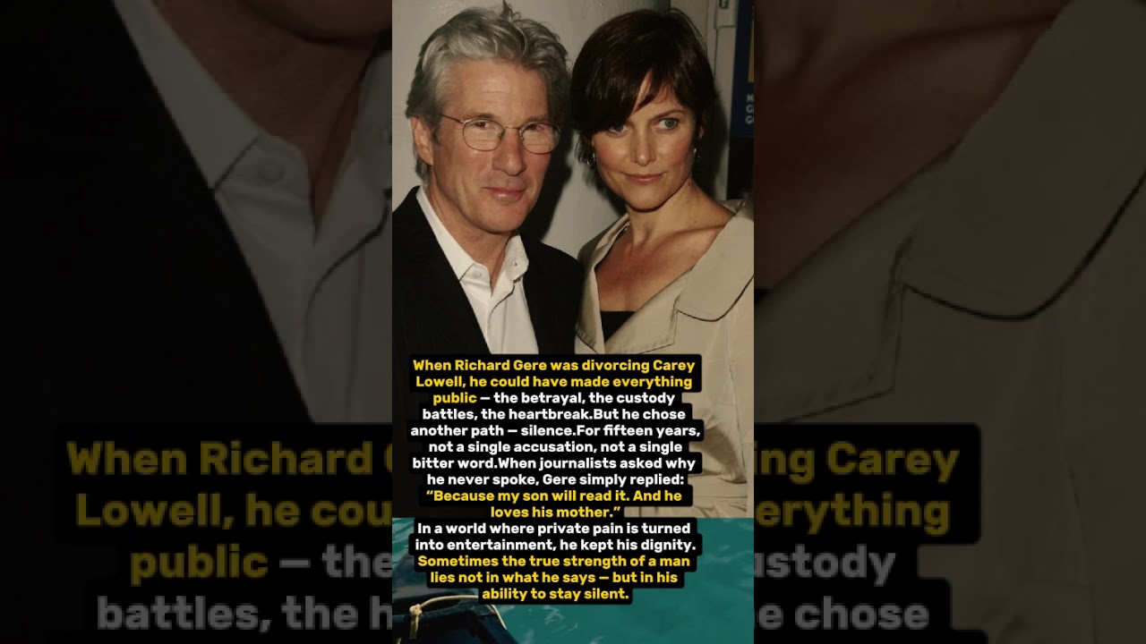 Why Richard Gere Chose Dignity Over Scandal